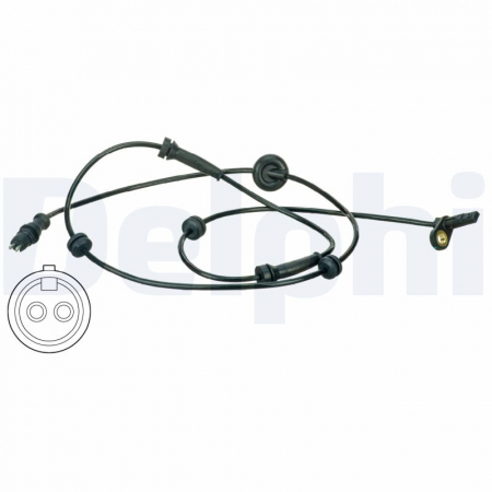 Electrica - Senzor ABS Fata Stanga potrivit FIAT DOBLO, DOBLO/MINIVAN 1.2-1.9D dupa 2001