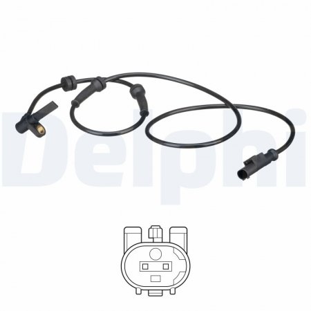 Senzor ABS Fata Stanga potrivit FIAT PUNTO, PUNTO/HATCHBACK 1.2-1.9D 1999-2012 [2]