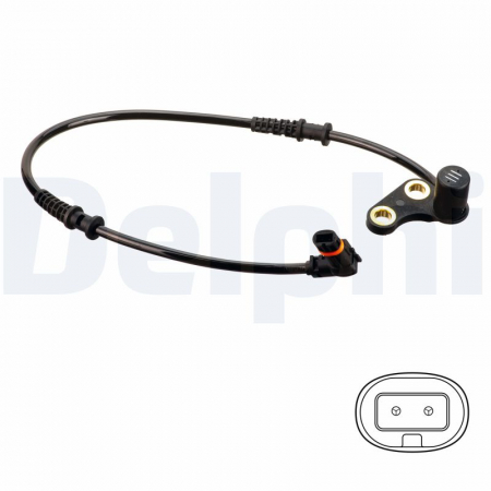 Senzor ABS Fata Stanga potrivit MERCEDES C T-MODEL (S202), C (W202), CLK (A208), CLK (C208), SLK (R170) 1.8-4.3 03.93-06.02 [1]