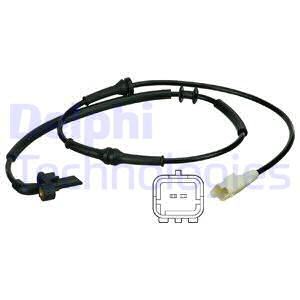 Franare - Senzor ABS spate dreapta potrivit CITROEN BERLINGO, XSARA PICASSO; PEUGEOT PARTNER, PARTNER ORIGIN 1.1-Electric 1996-2015