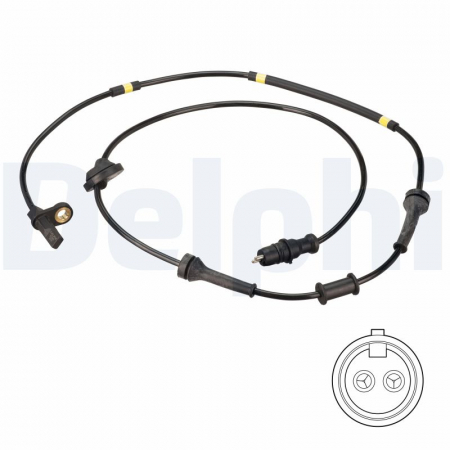 Electrica - Senzor ABS Spate Dreapta potrivit FIAT BRAVA, BRAVO I 1.2-2.0 1995-2002