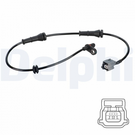 Senzor ABS Spate Dreapta potrivit NISSAN JUKE 1.2/1.5D/1.6 06.10-12.19 [2]