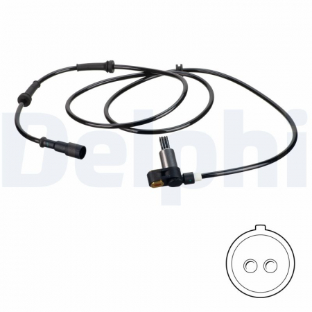 Senzor ABS Spate Dreapta potrivit RENAULT CLIO II, CLIO II/HATCHBACK, THALIA I 1.2-3.0 dupa 1998 [2]