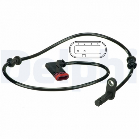 Senzor ABS Spate Dreapta/Stanga potrivit MERCEDES CLS (C218), CLS SHOOTING BRAKE (X218), E T-MODEL (S212), E (W212) 1.8-6.2 01.09-12.17 [1]