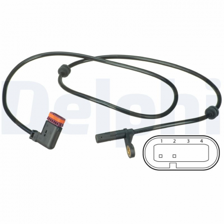 Senzor ABS Spate Dreapta/Stanga potrivit MERCEDES GLK (X204) 2.0-3.5 2008-2015 [1]