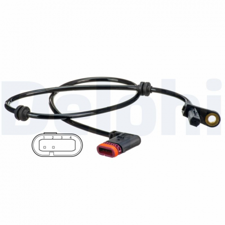 Senzor ABS Spate Dreapta/Stanga potrivit MERCEDES S (C216), S (W221) 2.2D-6.2 2005-2013 [1]