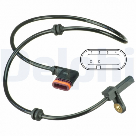 Electrica - Senzor ABS Spate Dreapta/Stanga potrivit MERCEDES S (C216), S (W221) 3.0-6.2 2005-2013