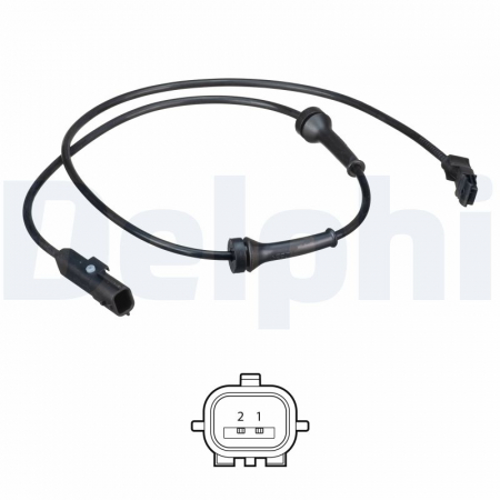 Senzor ABS Spate Dreapta/Stanga potrivit RENAULT GRAND SCENIC II, MEGANE II, MEGANE II/KOMBI, SCENIC II 1.4-2.0D dupa 2002 [2]