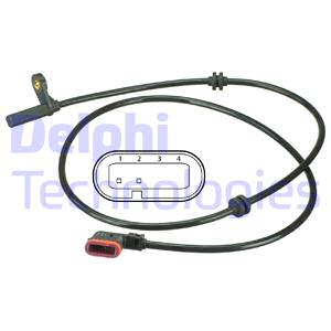 Franare - Senzor ABS spate potrivit MERCEDES C (C204), C T-MODEL (S204), C (W204) 1.6-6.2 dupa 2007