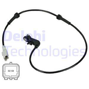 Franare - Senzor ABS spate potrivit PEUGEOT 307 1.4-2.0D 2000-2012