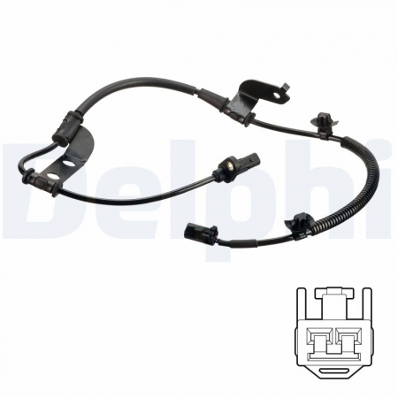 Senzor ABS Spate Stanga potrivit HYUNDAI I30; KIA CEE'D, PRO CEE'D 1.4-2.0LPG 2006-2013 [1]