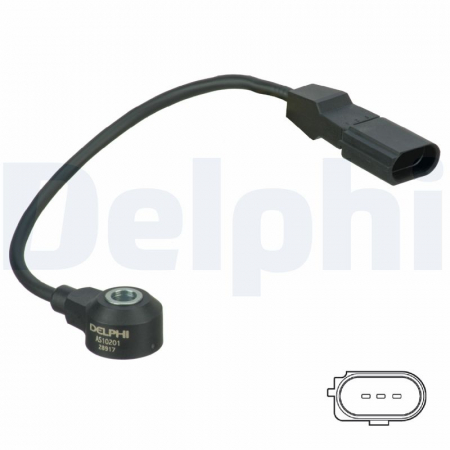 Senzor batai potrivit AUDI A3, TT; FORD GALAXY I, GALAXY MK I; SEAT ALHAMBRA, LEON; VW BORA, BORA I, CALIFORNIA T4 CAMPER, EOS, GOLF IV, GOLF V, MULTIVAN T5 2.8/3.2 11.95-06.10