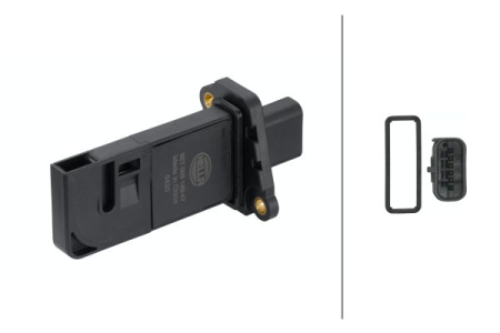Senzor debit aer potrivit VOLVO S60 II, S80 II, V50, V60 I, V70 III, XC60 I; CITROEN JUMPER II; FORD B-MAX, ECOSPORT, FIESTA VI, GALAXY II, GALAXY MK II, MONDEO IV 1.0-3.2D dupa 2002 (4 pin, cartus) [2]