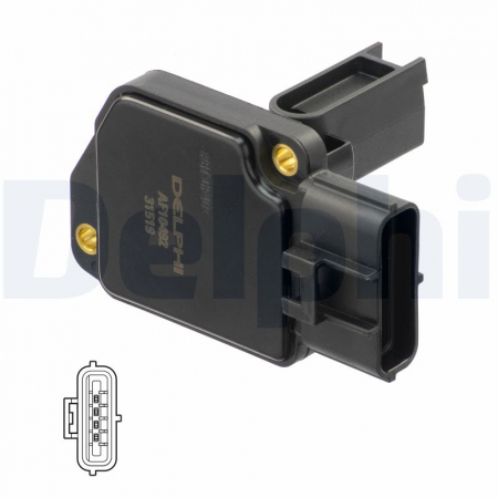 Senzor debitmetru (4 pin, cartus) potrivit FORD MONDEO III 2.2D 09.04-03.07 [2]