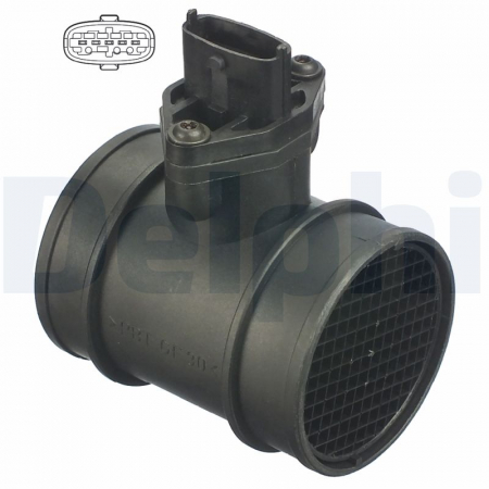 Electrica - Senzor debitmetru potrivit ALFA ROMEO 145, 146, 156, 166, GTV, SPIDER; FIAT BRAVA, BRAVO I, MAREA; LANCIA KAPPA, LYBRA; OPEL CORSA C, MERIVA A 1.6-2.4D 1994-2010 - (5 pin, modul)