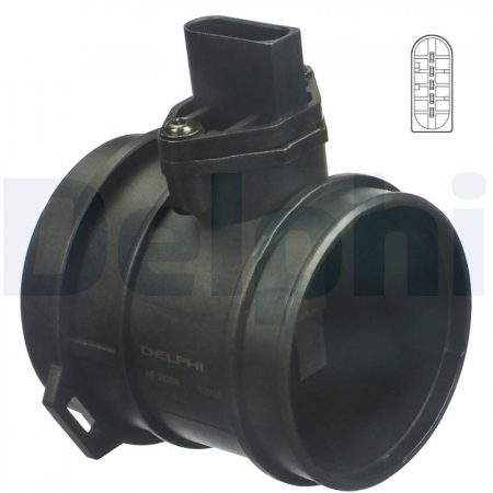 Senzor debitmetru potrivit AUDI A4 B5, A6 C5 2.7 1997-2005 - (5 pin, modul) [2]