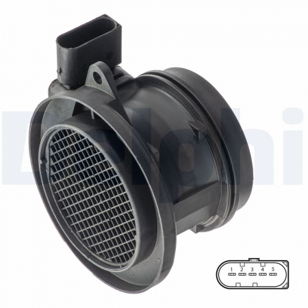 Senzor debitmetru (5 pin, modul) potrivit MERCEDES C (CL203), C T-MODEL (S203), C T-MODEL (S204), C (W203), C (W204), CLC (CL203), CLK (A209), CLK (C209), E T-MODEL (S211) 1.6-1.8LPG 05.02- [2]