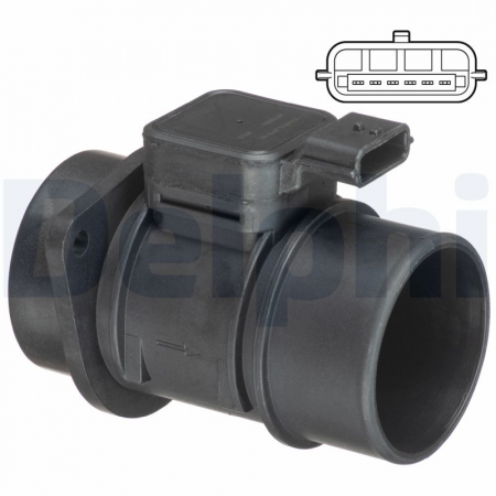 Senzor debitmetru potrivit DACIA DUSTER, SANDERO; RENAULT CLIO II, DUSTER, KANGOO, KANGOO EXPRESS, LOGAN I, THALIA I, THALIA II, TWINGO II 1.5D dupa 2001 - (6 pin, modul) [2]