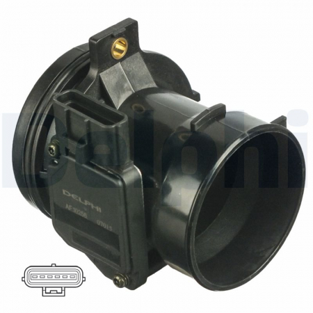 Senzor debitmetru potrivit FORD COUGAR, FOCUS I, FOCUS I/KOMBI, MONDEO II, MONDEO III, TOURNEO CONNECT, TRANSIT CONNECT 1.6-2.0 1996-2013 - (6 pin, modul) [2]