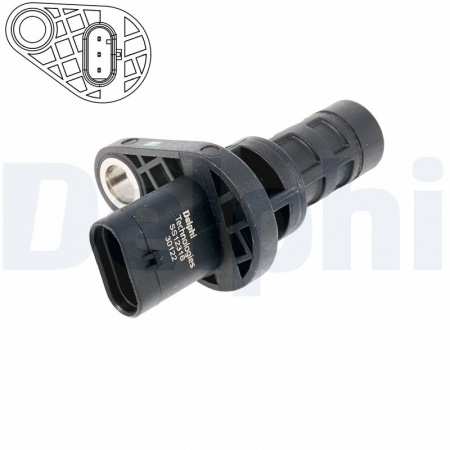 Electrica - Senzor impulsuri arbore cotit potrivit ABARTH PUNTO, PUNTO EVO; ALFA ROMEO GIULIETTA, GIULIETTA/HATCHBACK, MITO; FIAT 500, 500 C, 500X, BRAVO II, DOBLO, DOBLO CARGO, IDEA, PUNTO 1.2-1.4LPG 12.03-