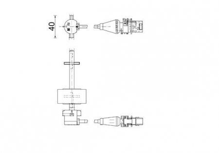 Senzor nivel lichid racire potrivit DAF XF II MX-11270-MX-13390 06.21- [2]