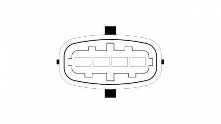 Senzor NOx (dupa convertor catalitic, M20x1,5) potrivit DAF EURO 6 [3]