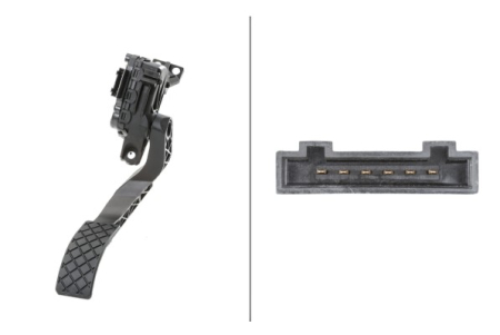Senzori - Senzor pedala acceleratie potrivit AUDI A4 B5, A4 B6, A6 C5, A6 C6; SKODA SUPERB I, SUPERB II; VW PASSAT B5, PASSAT B5.5, PASSAT B6 1.9D-3.0D 04.97-05.15