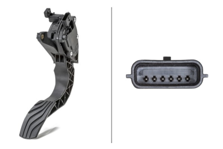 Senzor pedala acceleratie potrivit RENAULT ESPACE V, SCENIC IV 1.2-1.8 02.15-03.23