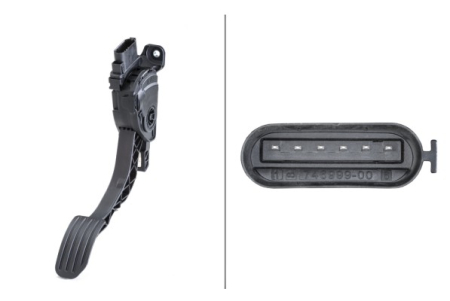 Senzor pedala acceleratie potrivit VOLVO S60 II, S80 II, V60 I, V70 III, V70 III/KOMBI, XC60 I, XC70 II 1.5-4.4 03.06-12.18 [2]