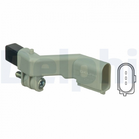 Senzor pozitie arbore cotit potrivit AUDI A1, A3, A4 ALLROAD B8, A4 B7, A4 B8, A5, A6 C6, A6 C7, Q3, Q5, TT; SEAT ALHAMBRA, ALTEA, ALTEA XL, CORDOBA, EXEO, EXEO ST, IBIZA III 1.2-3.0D dupa 1999 [2]