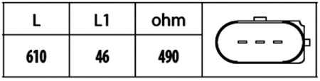 Senzor pozitie arbore cotit potrivit AUDI A2; SEAT AROSA, CORDOBA, IBIZA III; SKODA FABIA I, FABIA I PRAKTIK, FABIA II, ROOMSTER, ROOMSTER PRAKTIK; VW FOX, LUPO I, POLO 1.2D/1.4D 1999-2010 [1]