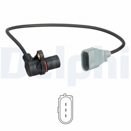 Senzor pozitie arbore cotit potrivit AUDI A4 B5, A4 B6, A4 B7, A6 C5, A6 C6, A8 D3, Q7, TT; SEAT IBIZA IV, IBIZA IV SC, LEON; SKODA OCTAVIA I, SUPERB I; VW GOLF IV 1.6-3.6 08.96-05.15 [1]