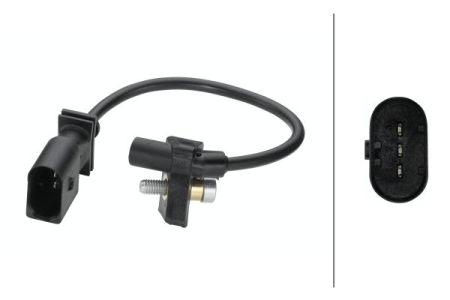Electrica - Senzor pozitie arbore cotit potrivit BMW 1 (E87), 3 (E46), 3 (E90), 3 (E91), 3 (E92), 3 (E93), 5 (E60), 5 (E61), 6 (E63), 6 (E64), 7 (E65, E66, E67), X3 (E83) 2.0D/2.5D/3.0D 2001-2013