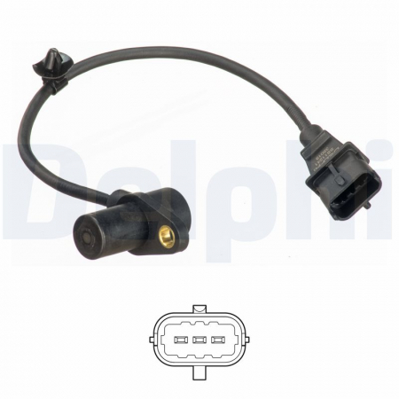 Senzor pozitie arbore cotit potrivit HYUNDAI ACCENT III, ACCENT IV, ELANTRA IV, ELANTRA V, I20 I, I20 II, I30, IX20, IX35, MATRIX; KIA CARENS III, CEE'D, CERATO I, PRO CEE'D 1.4D-1.7D 10.01- [1]