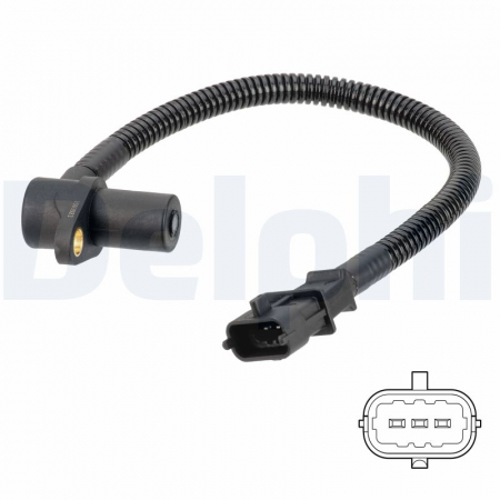 Senzor pozitie arbore cotit potrivit HYUNDAI I40 I, I40 I CW, IX35; KIA CARENS IV, CEE'D, OPTIMA, SPORTAGE III 1.6D/1.7D dupa 2006 [2]