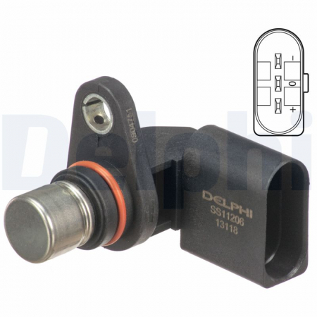 Senzor pozitie ax cu came potrivit MERCEDES V (638/2); AUDI A3, A8 D2, A8 D3, TT; FORD GALAXY I, GALAXY MK I; PORSCHE CAYENNE; SEAT ALHAMBRA, LEON, TOLEDO II; VW BORA 2.3-6.0 10.94-03.16 [2]