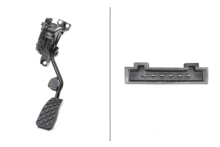 Senzori - Senzor pozitie clapeta acceleratie potrivit AUDI A4 B5, A4 B6, A4 B7, A6 C5, A6 C6; SKODA SUPERB I, SUPERB II; VW PASSAT B5, PASSAT B5.5, PASSAT B6 1.9D-3.0D 10.96-08.11