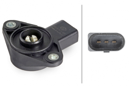 Electrica - Senzor presiune galeria admisie (3 pin) potrivit AUDI A3, A4 B7, A4 B8, A5, A6 ALLROAD C6, A6 C6, A6 C7, A7, A8 D3, Q5, Q7, R8, R8 SPYDER; SKODA OCTAVIA II; VW EOS 1.4-5.2 02.02-07.18