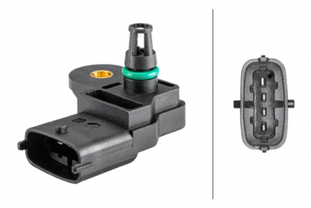 Senzor presiune galeria admisie (4 pin) potrivit IVECO DAILY III; FIAT DUCATO 2.3D/2.8D 05.99-