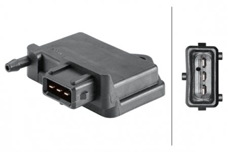 Senzori - Senzor presiune galerie admisie (3 pin) potrivit CITROEN SAXO, XANTIA, XSARA, ZX; PEUGEOT 106 I, 106 II, 306, 405 II, 605; VW GOLF III, PASSAT B5.5, VENTO 1.6-2.0 06.89-05.05