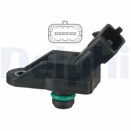 Senzor presiune galerie admisie potrivit FIAT DOBLO/MINIVAN; LAND ROVER FREELANDER I; OPEL ASTRA G, ASTRA G/KOMBI, FRONTERA B, OMEGA B, SINTRA, SPEEDSTER 1.7D-2.2D dupa 1996 - (3 pin) [2]