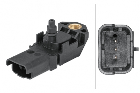 Electrica - Senzor presiune galerie admisie potrivit FORD GALAXY II, GALAXY MK II, MONDEO IV, S-MAX; JAGUAR F-PACE, F-TYPE, XE, XF I, XF II, XF SPORTBRAKE, XJ, XK II; LAND ROVER DEFENDER 2.0D-5.0H dupa 2006 - (3 