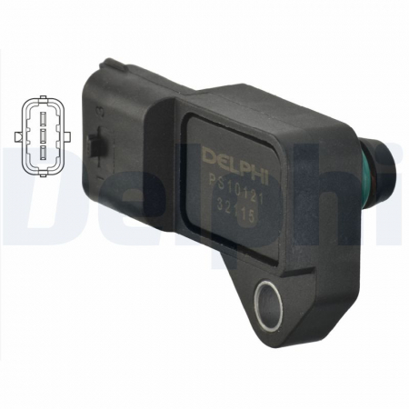 Senzor presiune galerie admisie (3 pin) potrivit OPEL ASTRA G, ASTRA H, CORSA C, CORSA D, CORSA D/HATCHBACK, MERIVA A, SIGNUM, VECTRA C, VECTRA C GTS; SAAB 9-3 1.0-2.8 06.03-02.15 [2]