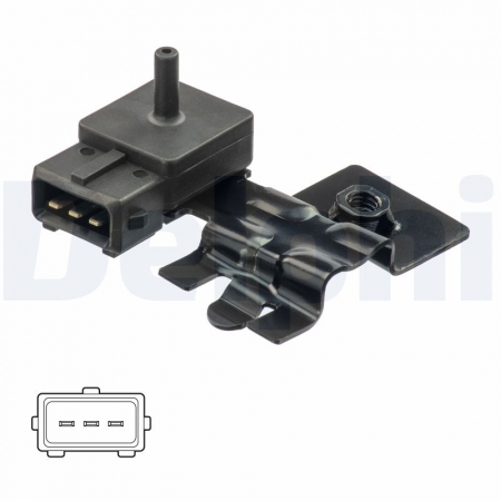Senzor presiune galerie admisie (3 pin) potrivit VOLVO S60 I, V70 II 2.4 03.00-04.10 [2]