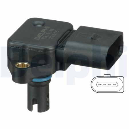 Senzor presiune galerie admisie (4 pin) potrivit AUDI A2; SEAT AROSA, CORDOBA, CORDOBA VARIO, IBIZA II, IBIZA III, INCA, LEON, TOLEDO II; SKODA FABIA I 1.0/1.4/1.6 09.92-04.12 [2]