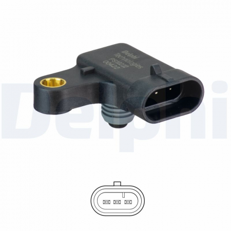Senzor presiune galerie admisie potrivit CHEVROLET AVEO / KALOS, CRUZE, EPICA, LACETTI, NUBIRA, REZZO; DAEWOO LACETTI, LANOS, LEGANZA, NUBIRA, TACUMA / REZZO 1.4-2.0D 02.97- [2]