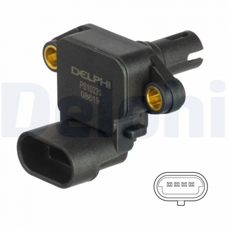 Senzor presiune galerie admisie potrivit MINI (R50, R53), (R52); ROVER 75, 75 I 1.6/1.8 06.01-07.08 [2]