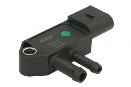 Electrica - Senzor presiune gaze evacuare (numar pini: 3) potrivit AUDI A1, A3, A4 ALLROAD B8, A4 B8, A5, A6 ALLROAD C6, A6 C7, Q3, Q5, TT; SEAT ALHAMBRA, ALTEA, ALTEA XL, EXEO, EXEO ST 1.2D-3.0D 05.03-