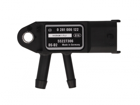 Electrica - Senzor presiune gaze evacuare (numar pini: 3) potrivit IVECO DAILY V, DAILY VI; ALFA ROMEO 159, GIULIA, GIULIETTA, MITO; CITROEN JUMPER II; FIAT BRAVO II, CROMA, DOBLO 1.3D-3.0D 04.04-