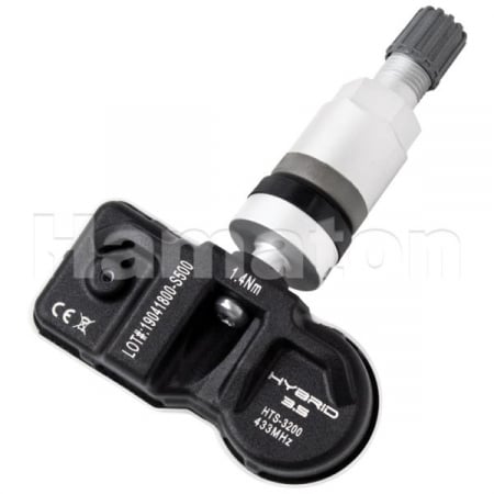 Senzori presiune roata - Senzor presiune roata TPMS HAMATON EU-PRO Hybrid 3,5, programabila universal cu valva aluminiu, 433 MHz